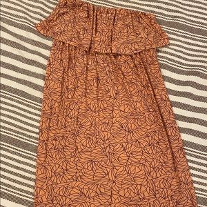 Soma strapless gown/beach cover